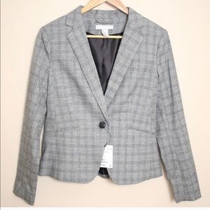 Plaid blazer
